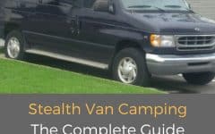 Stealth Van Camping