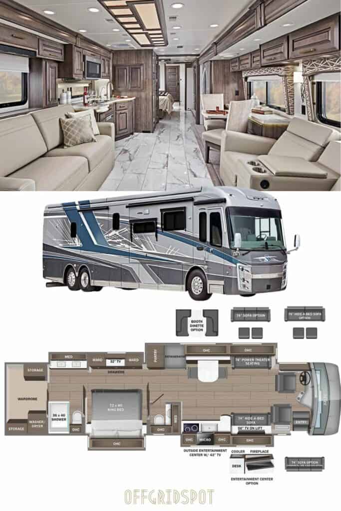 Entegra Coach Cornerstone Luxury RVs Interior
