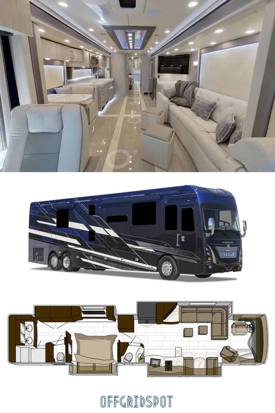 7 RVs with Bathtubs & Amazing Amenities You Must See