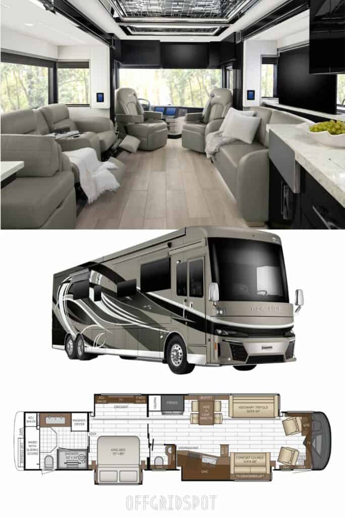 Newmar’s King Aire luxury motor coach
